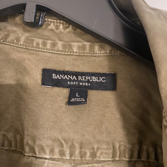 Banana Republic women’s shacket. Size Lg. - Picture 3 of 4